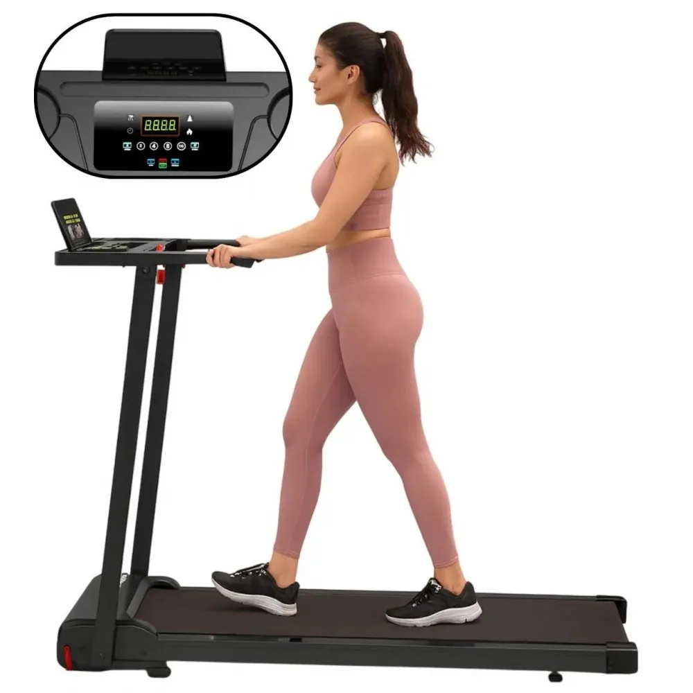 Бігова доріжка 12 км/год, до 120 кг, 1,5НР тиха, Електрична Fitonix Оригінал